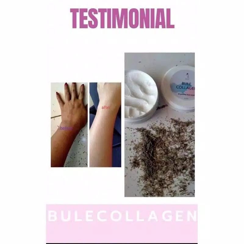 [ORIGINAL] BODY SCRUB BULE COLLAGEN BPOM