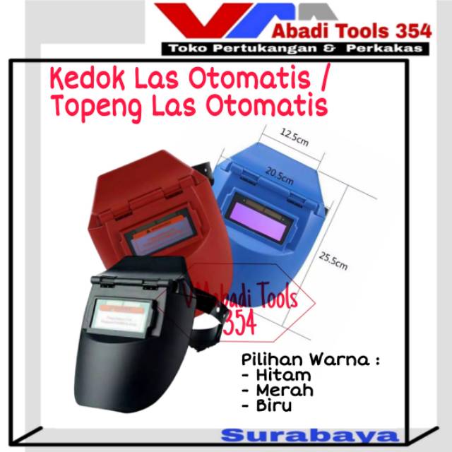 Auto Darkness helm Kaca Mata Las Otomatis / topeng kacamata Las otomatis