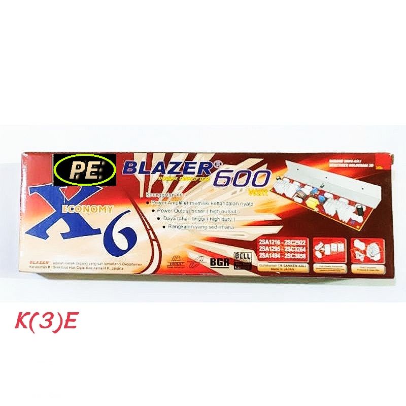 KIT  POWER  BLAZER   600 WATT  MONO   ECONOMY   BELL