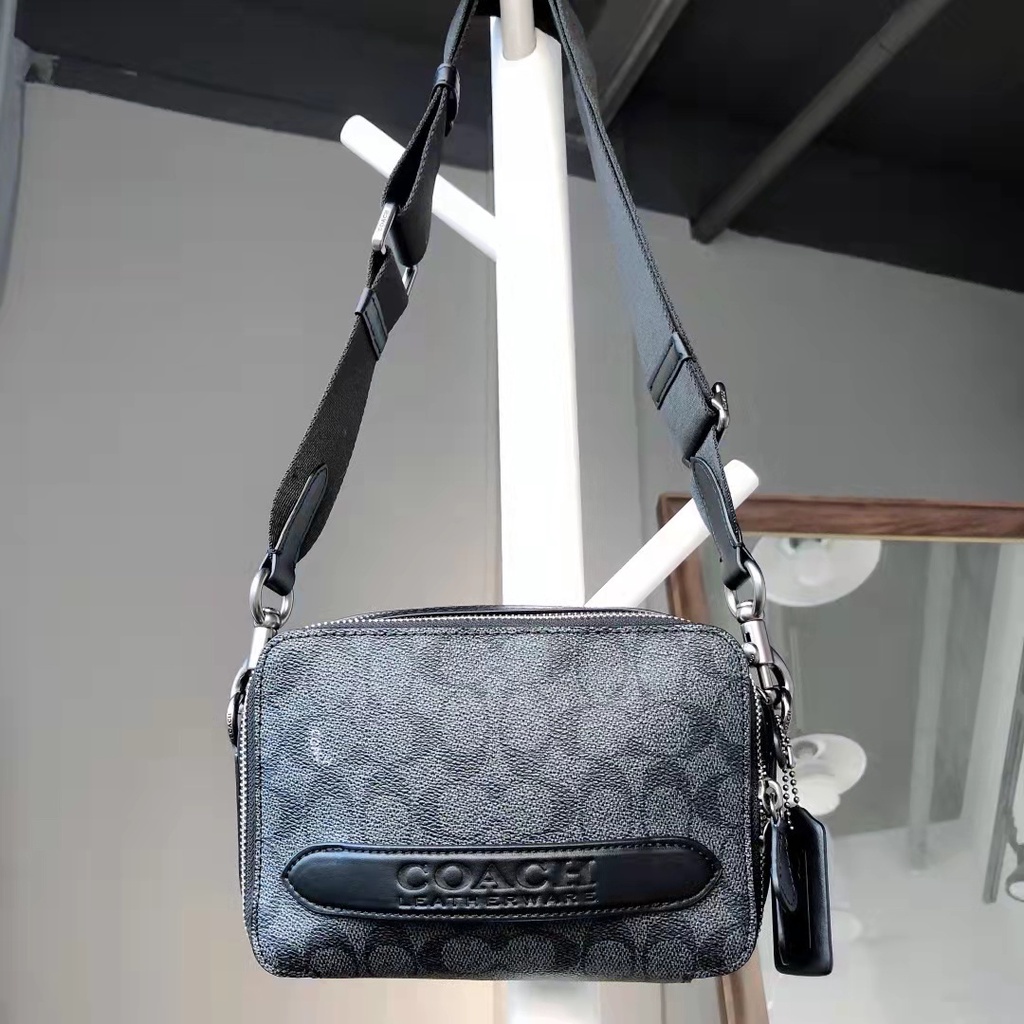 tas pria selempang CHARTER CROSSBODY IN SIGNATURE CANVAS 2610 3780 2609