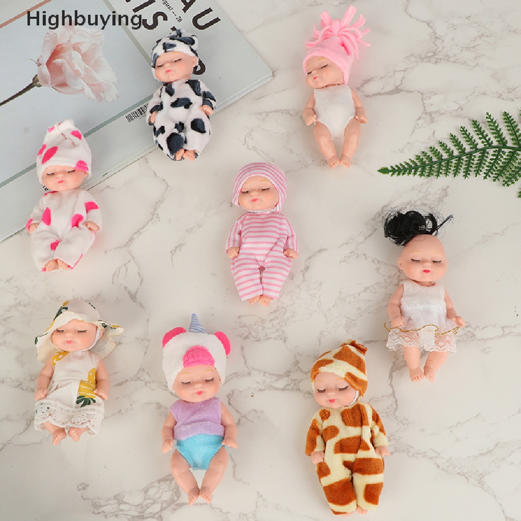 Hbid 1Pc Mainan Boneka Simulasi Bayi Tidur Reborn Lucu Dengan Pakaian Untuk Anak Glory