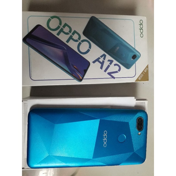 HP OPPO A12 SECOND MULUSS FULLSET
