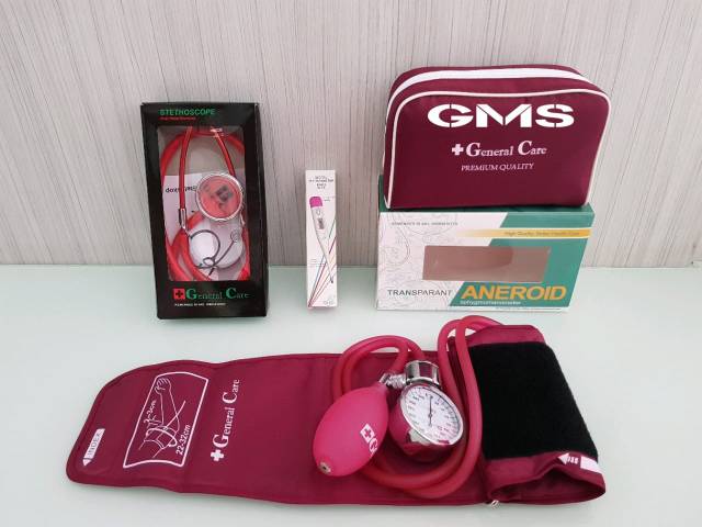 Paket Tensi Aneroid + Stethoscope + Thermometer
