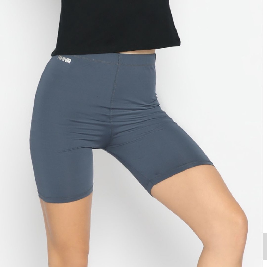 Celana Olahraga / Celana Lari Wanita / Celana Pendek / Legging Yoga Pendek Short Pants Abu Grey RNNR