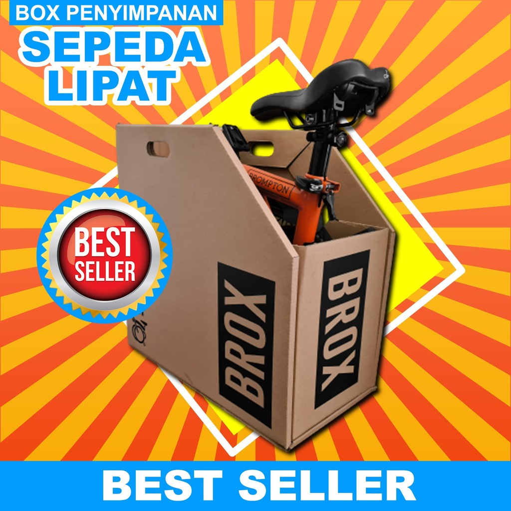 Brompton Box Kotak Penyimpanan Sepeda Lipat Tempat Sepeda Brompton