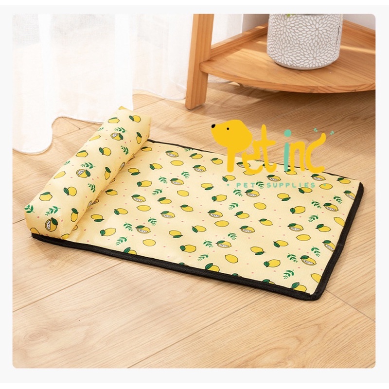 Waterproof pawpaw land pet bed with pillow