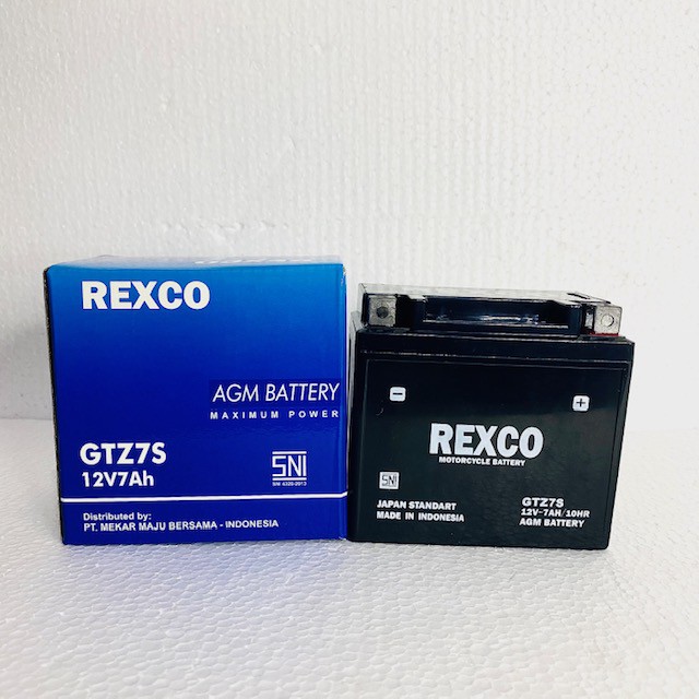 Aki Motor Honda Sonic 150 GTZ7S Accu Kering