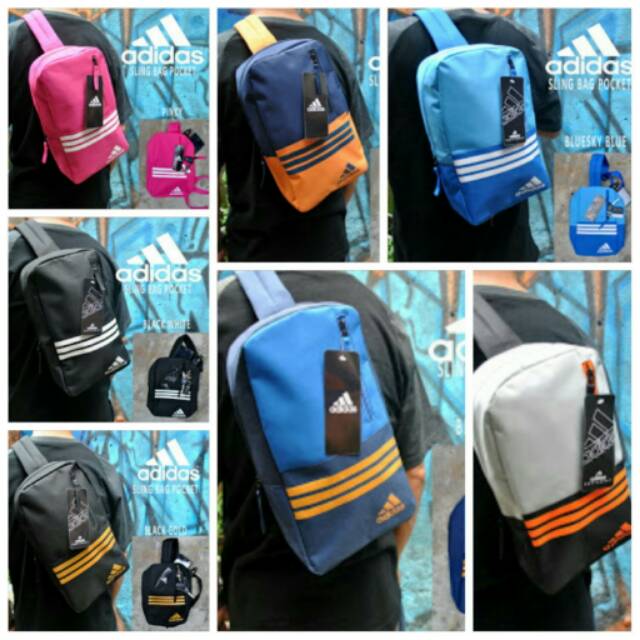 SLING BAG ADIDAS - TAS ADIDAS - TAS SEPATU - TAS SPORT