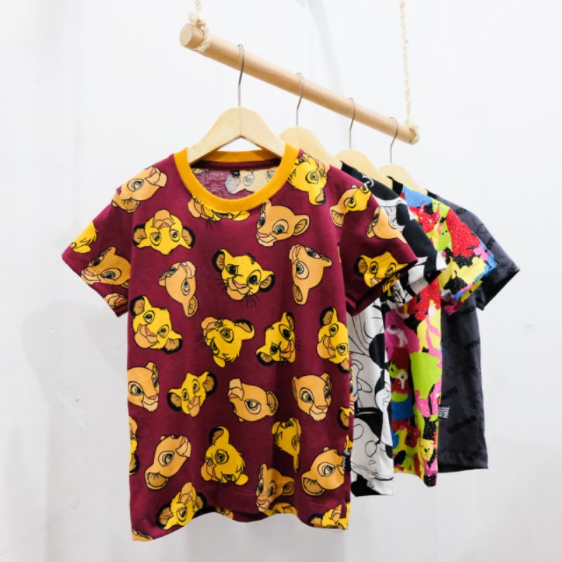 KAOS ANAK FULL PRINT KIDS MATE