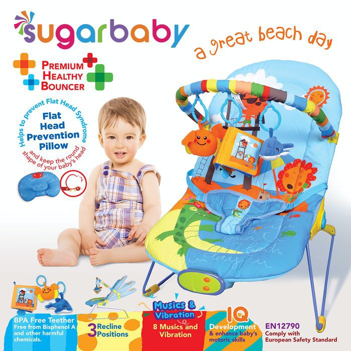 SUGAR BABY PREMIUM HEALTHY BOUNCER / 3 RECLINE