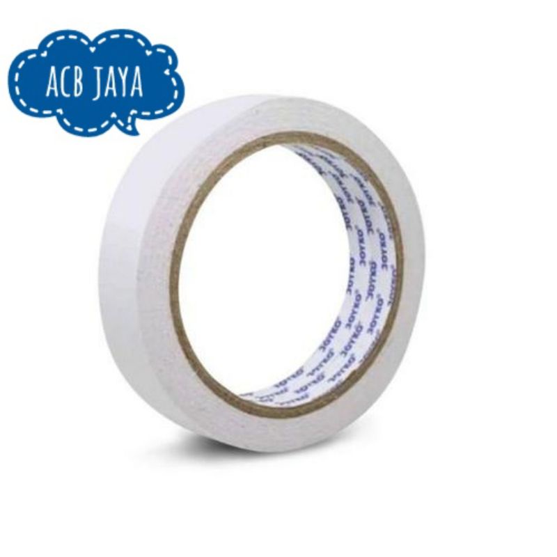 

double tape 24 mm / isolasi bolak balik murah