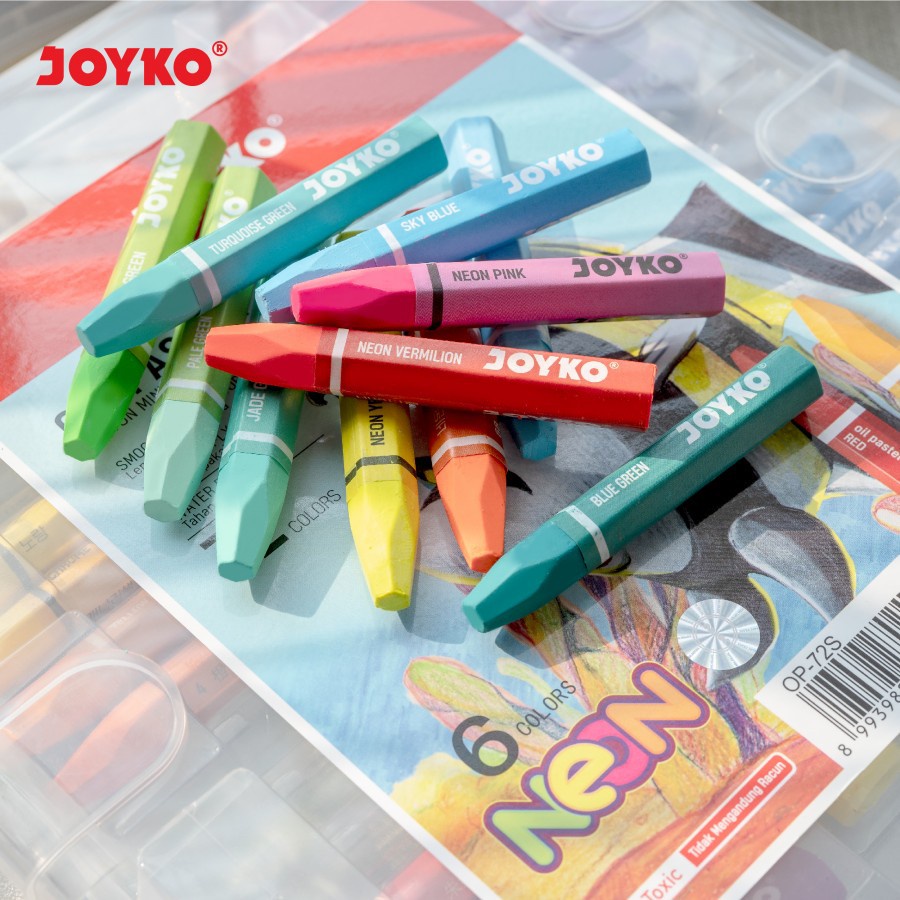 

Crayon Joyko TiTi 36 Warna Krayon Oil Pastel 36 Colour - SHSNP