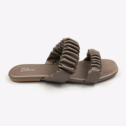Blow Aliya Scrunchie Serut Sandal BLNI 0031-Grey