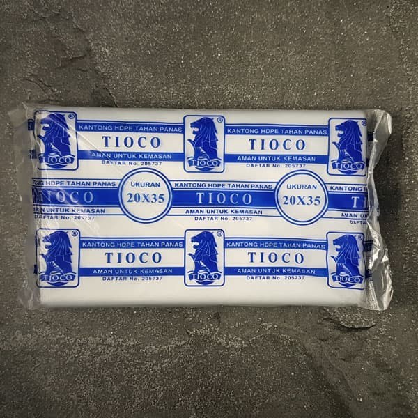 Anti Panas 20 x 35 Tioco - isi 220 gr - Kantong Plastik
