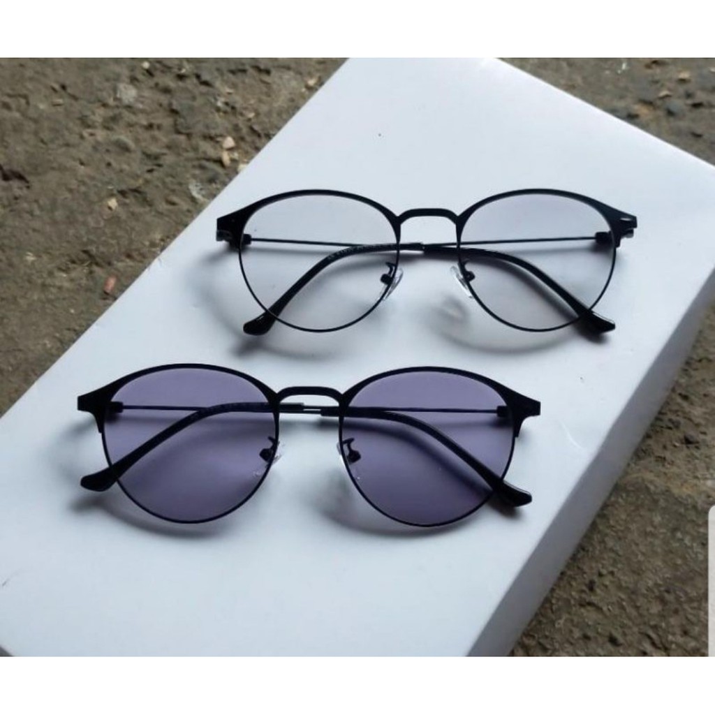 [TERMURAH] Kacamata Photocromic Korea / Anti Radiasi 2 In 1 Potokromik Photochromic Pria Wanita Fotocromic Potocromic