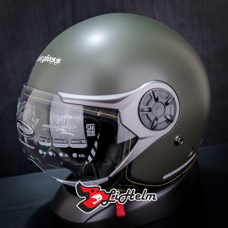 CARGLOSS HELM YRM GHOTIC | ARMY GREEN | YR GHOTIC RETRO CARGLOS