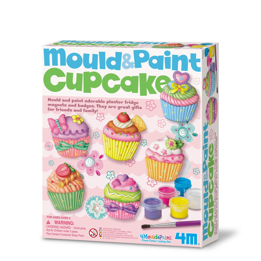 4M - Mould & Paint Cupcake/Mainan Edukasi