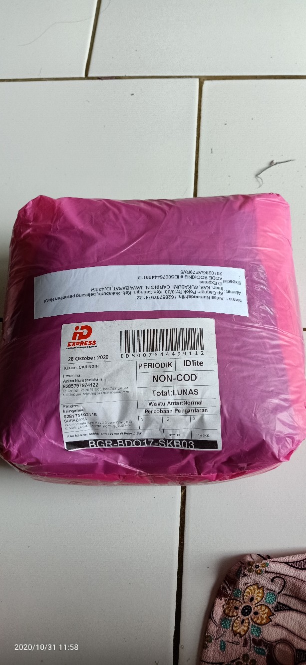 Kain Meteran Bubble Emboss Big Rose (0.5m)