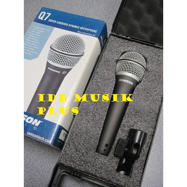 Mic Kabel Samson q7 / q 7 ORIGINAL Garansi Resmi