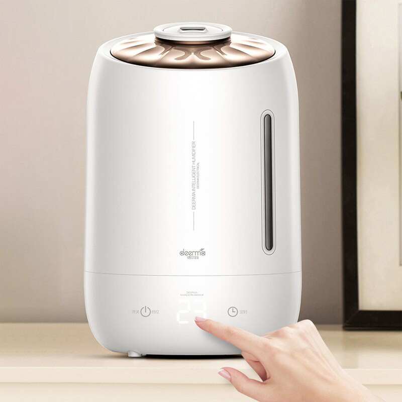 Pelembab Udara Air Humidifier Deerma F600 Capacity 5L Touch Screen