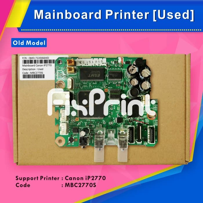 Board Canon ip2770- Motherboard ip 2770- Mainboard ip2770 Cabutan FPTS3469