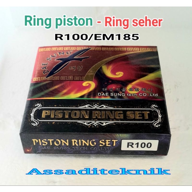 Ring piston mesin dongfeng R100/em185
