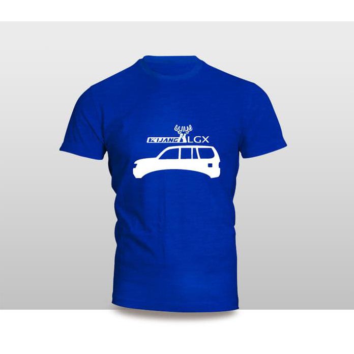 Kaos Baju Pakaian Mobil Toyota Kijang Lgx Siluet Murah - Putih, Xs