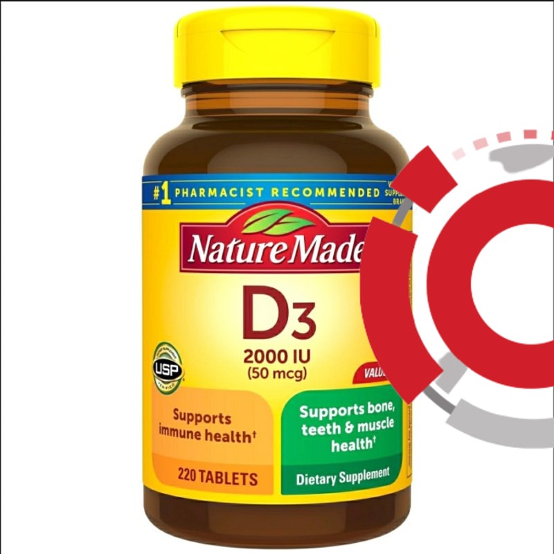 NATURE MADE VITAMIN D3 VIT D3 VITAMIN D VIT D 2000IU 2000 IU 220