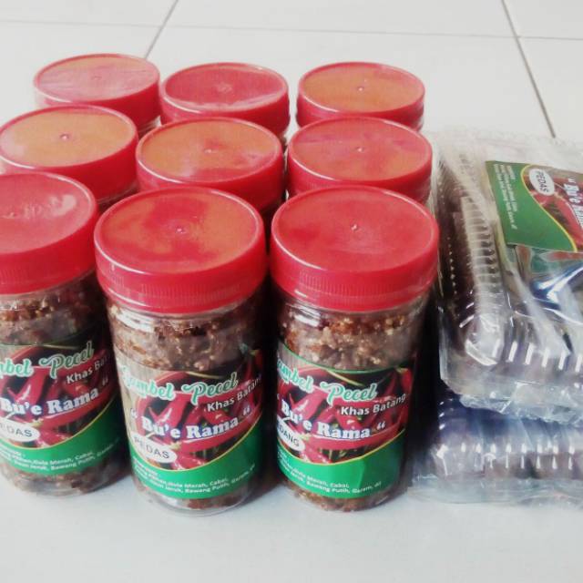 

SAMBAL PECEL BOTOL BU RAMA