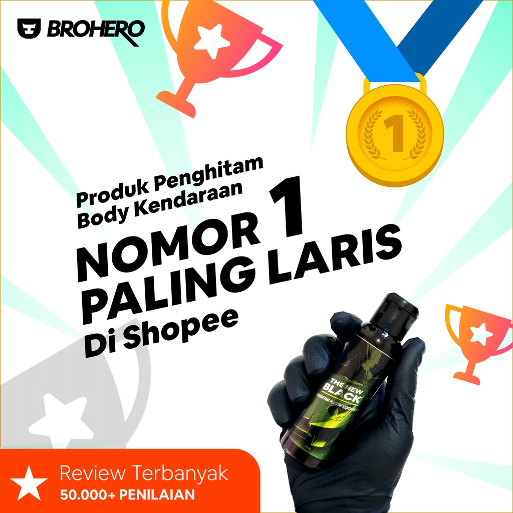 Penghitam Body Motor / Mobil Permanen - Brohero The New Black