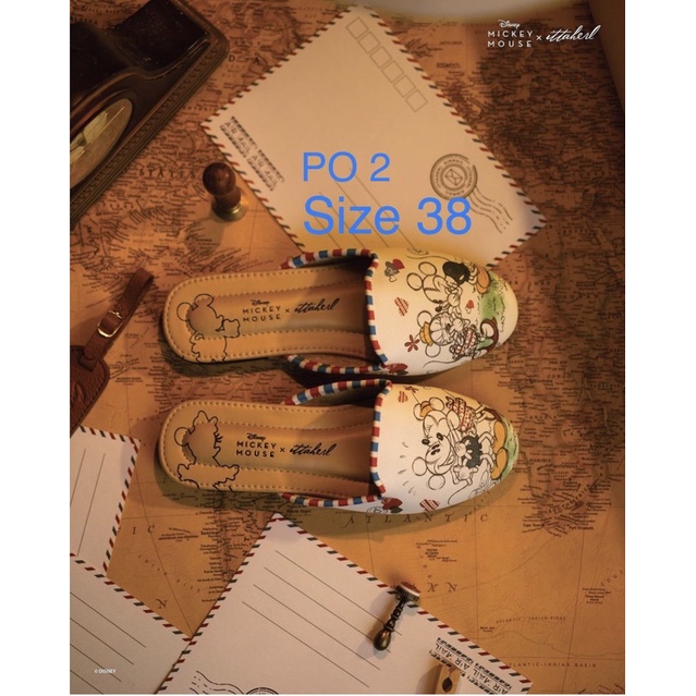 Pelunasan Ittaherl Mickey Slipper Round sis RHS