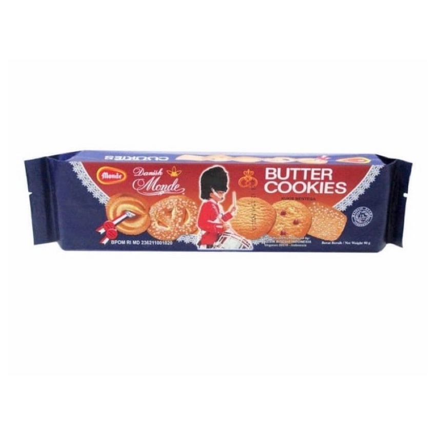 

Monde Butter Cookies Berat 90 gram