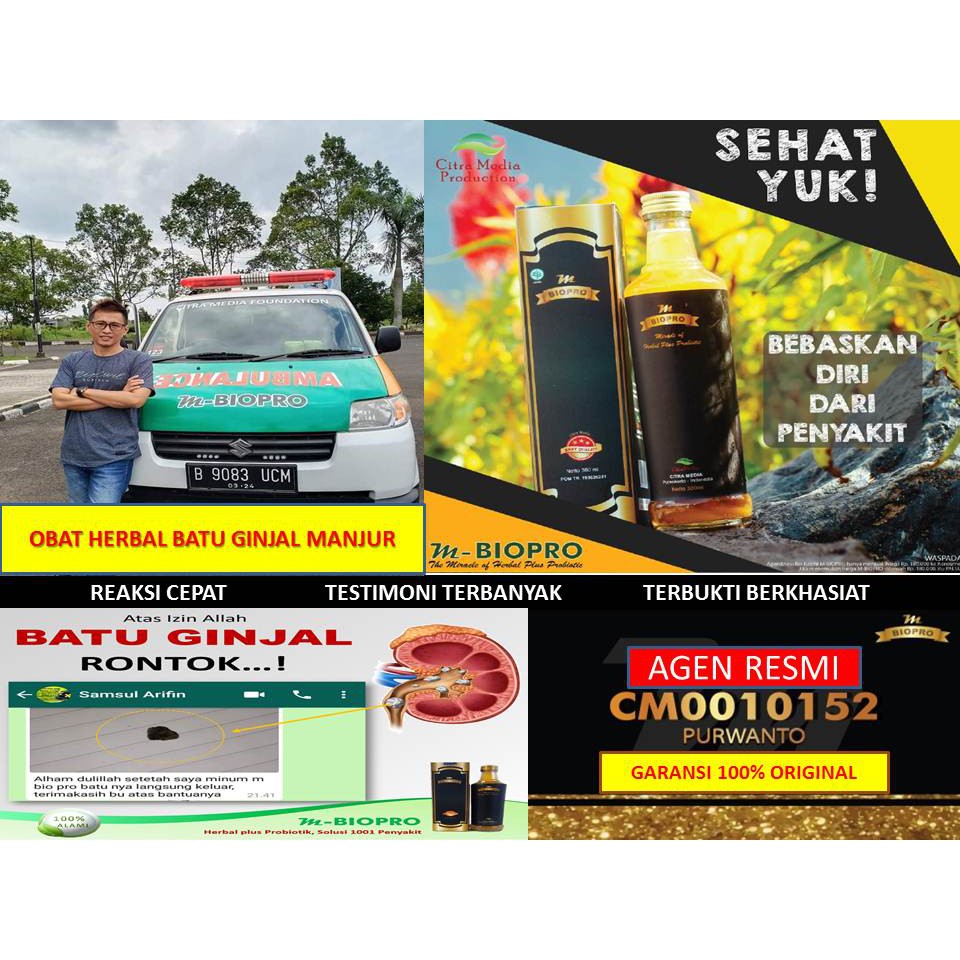 M BIOPRO Obat Herbal Alami Batu Ginjal | Obat Ginjal Alami M BIO PRO | Obat Batu Ginjal Tradisional