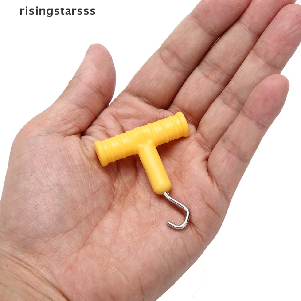 Rsid Span-new T-Stype Carp Fishing Knot Pull Tool Knot Hook Puller Untuk Memancing Ikan Gurame Rig Tackle