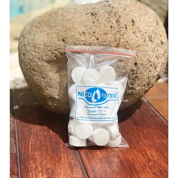 Kaporit Tablet Original Jepang -Nico Filter-Surabaya