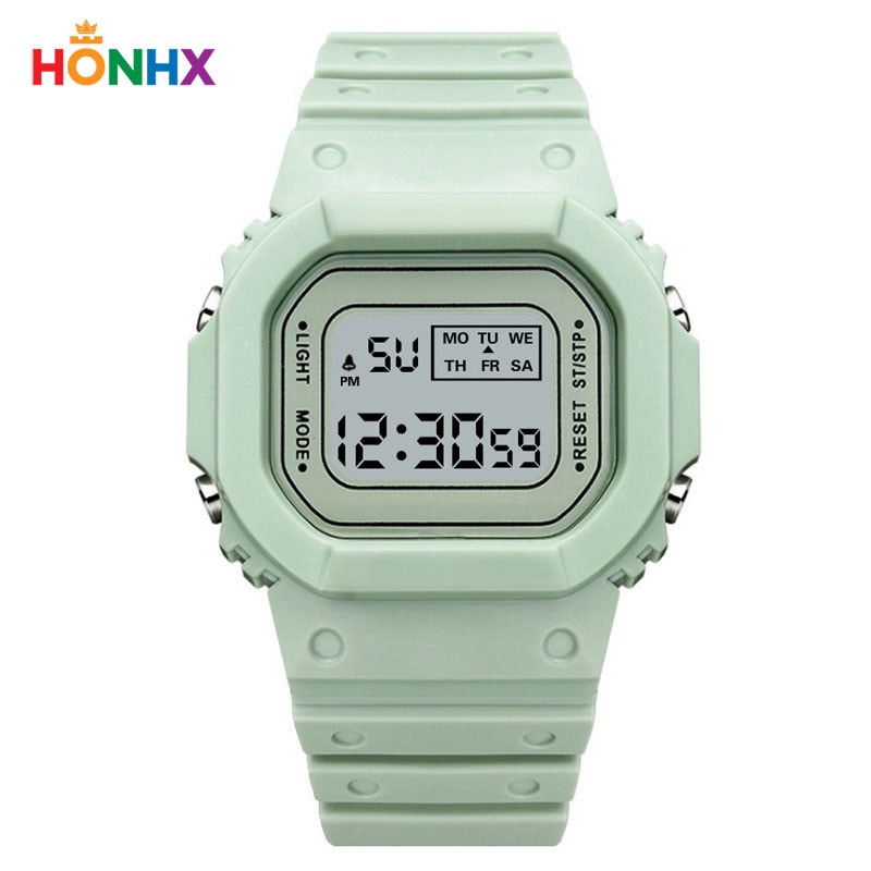 HONHX 576 Jam Tangan Remaja Digital Rubber WK-SBY