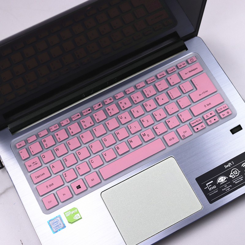 Skin Silikon Cover Pelindung Keyboard Acer Swift 1 Swift 3 Sf113 Sf114 Tr50 14 &quot;13.3&quot; Untuk Laptop