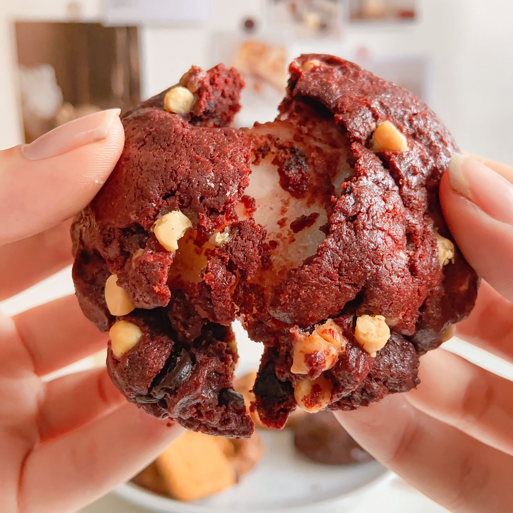 

Red Velvet Mochi Cookies