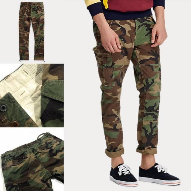 Celana cargo camo PRL original
