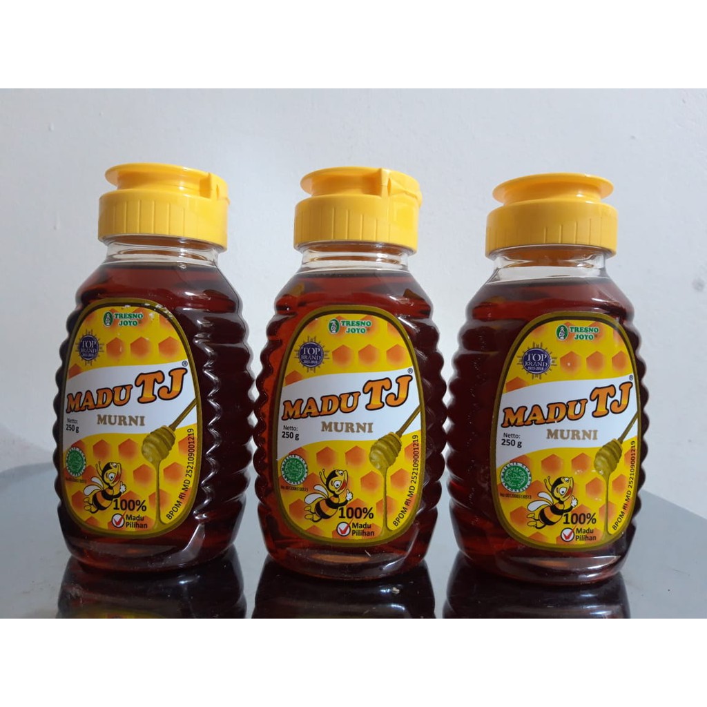 

Madu TJ Murni 250 gr Madu Muni TJ Tresno Joyo Kaya Vitamin Mineral dan Enzim