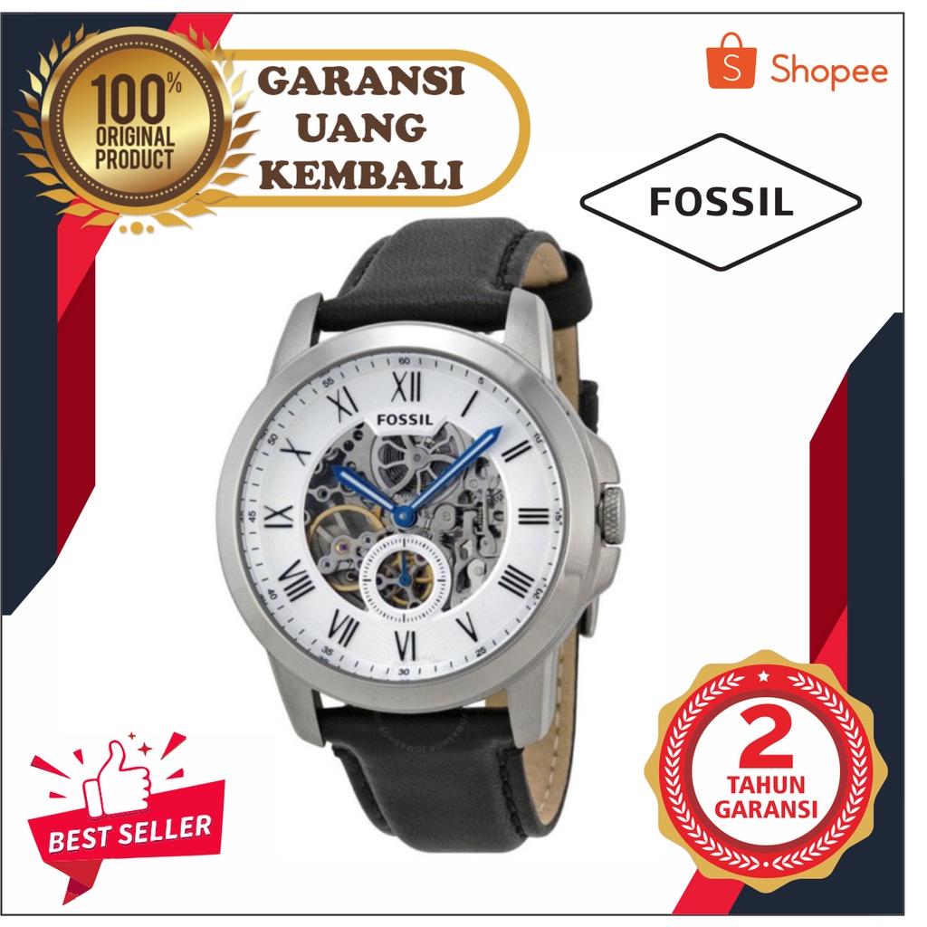 JAM TANGAN PRIA WANITA | RANTAI | KULIT | KARET | MURAH | PRIA F0*SIL ME 3053 ORIGINAL