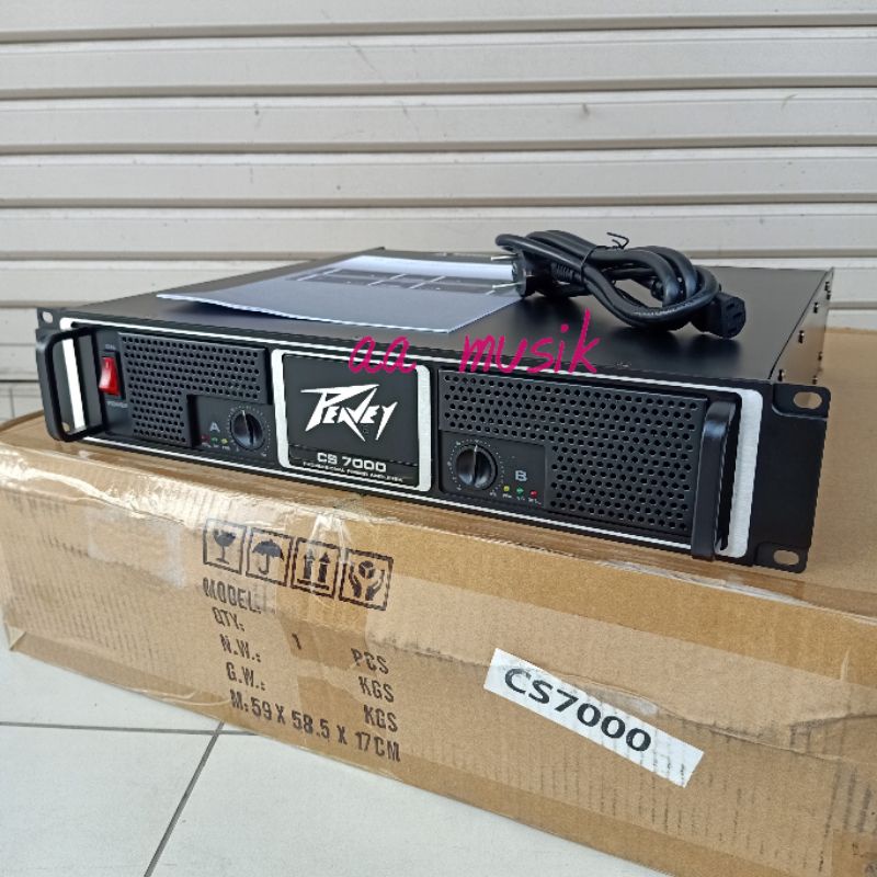 POWER AMPLI PEAVEY CS7000 HIGH CLASS CS-7000