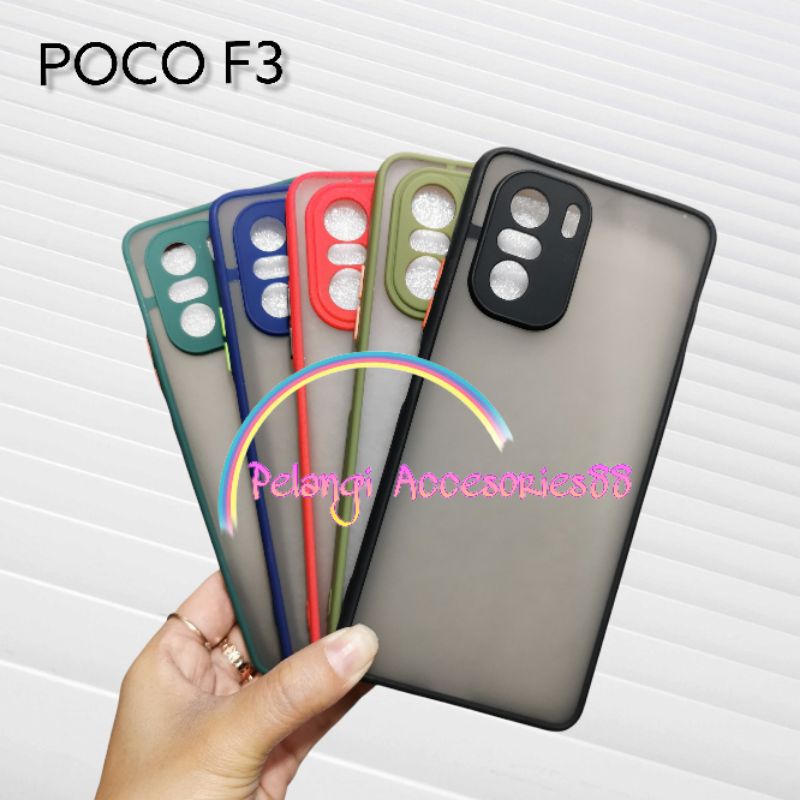 CASE XIAOMI POCO F3 / K40 SOFTCASE CASE DOVE CASE FULL COLOUR