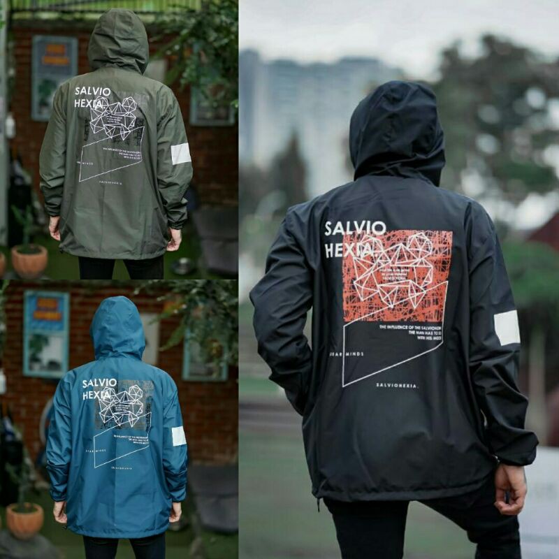 Jaket Salviohexia Jaket Waterpoof Jaket Pria Jaket Parasut