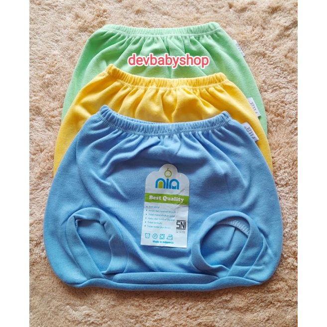 3PCS CELANA BAYI POP POLOS PREMIUM-CELANA BAYI POP NIA POLOS-CELANA BAYI NEWBORN