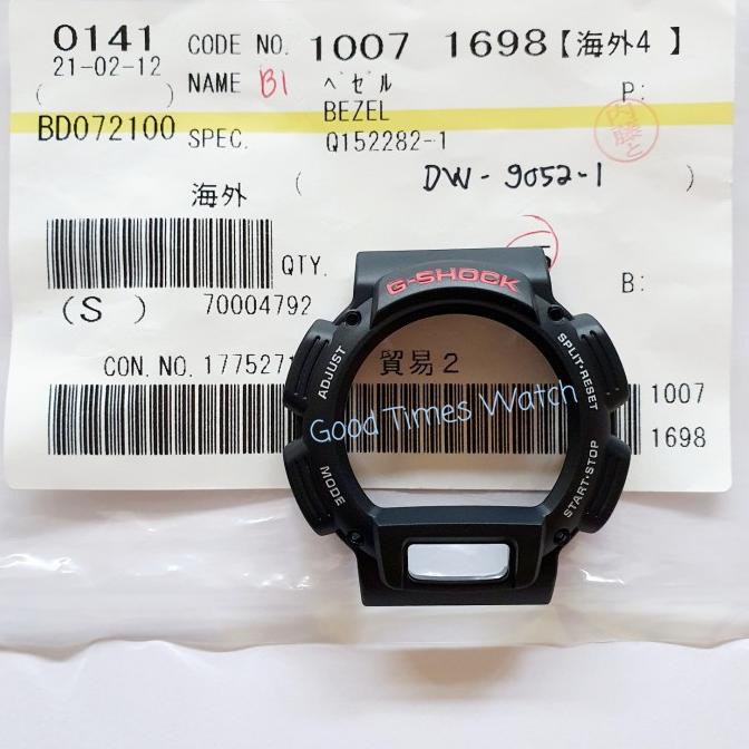 BEZEL G-SHOCK DW-9052-1V / DW 9052 Casio Original Termurah