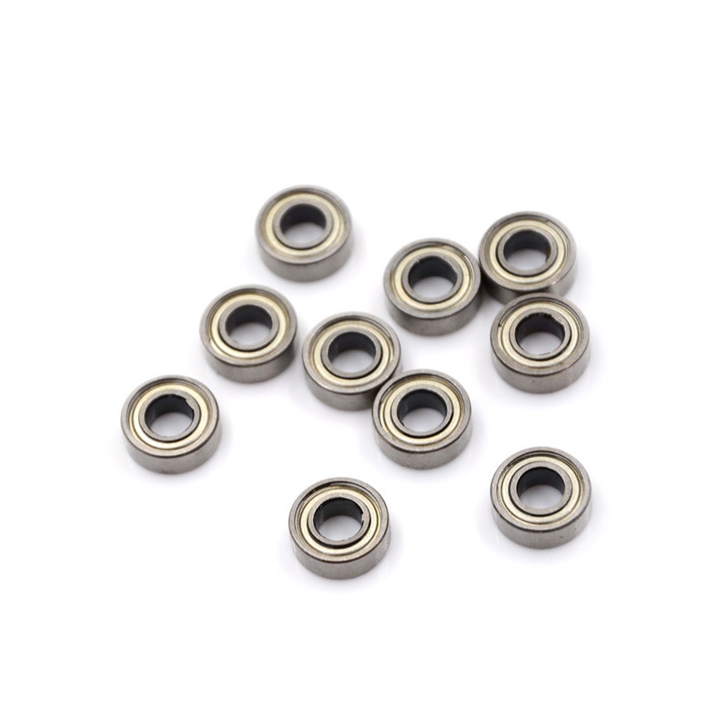 Deid 10pcs 693ZZ Miniatur Bola Bearing Ukuran 3x8 X 4mm