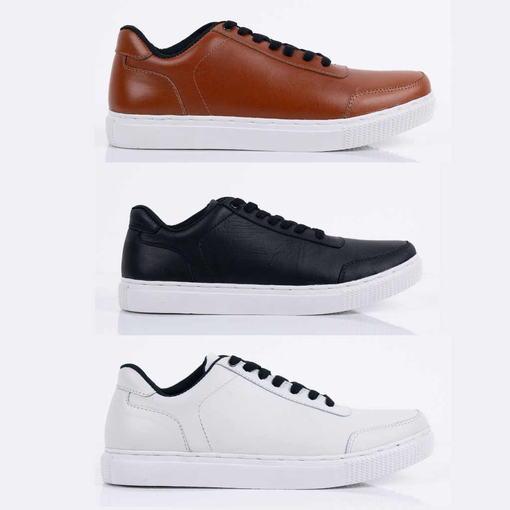 Sepatu Sneakers Pria Aregon Zurich KULIT ASLI ORIGINAL