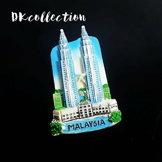 Souvenir malaysia Tempelan kulkas malaysia magnet kulkas malaysia magnet kulkas kualalumpur