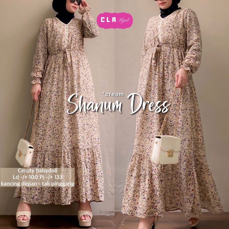 Shanum Dress Wanita by Cla Hijab